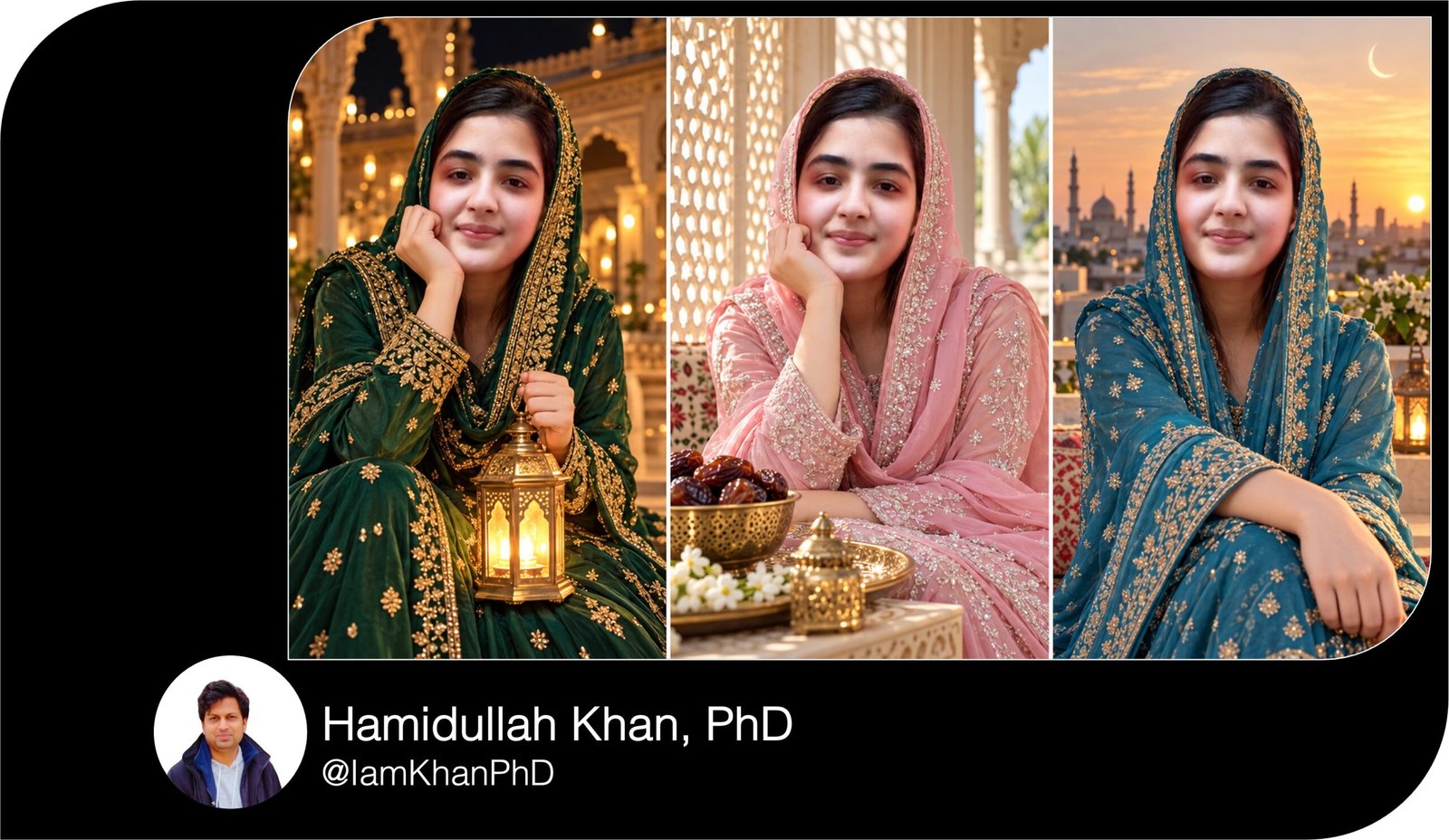 10 Eid AI Photo Editing Prompts for Girls to Create Stunning Portraits