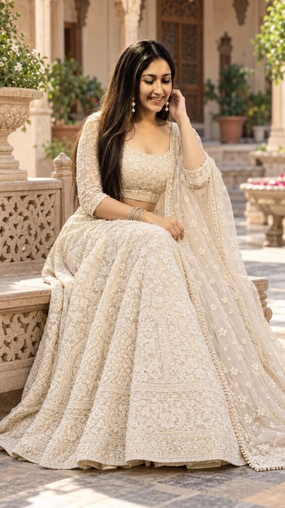 10 Lehenga AI Photo Editing Prompts for Girls