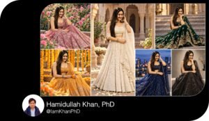 10 Lehenga AI Photo Editing Prompts for Girls
