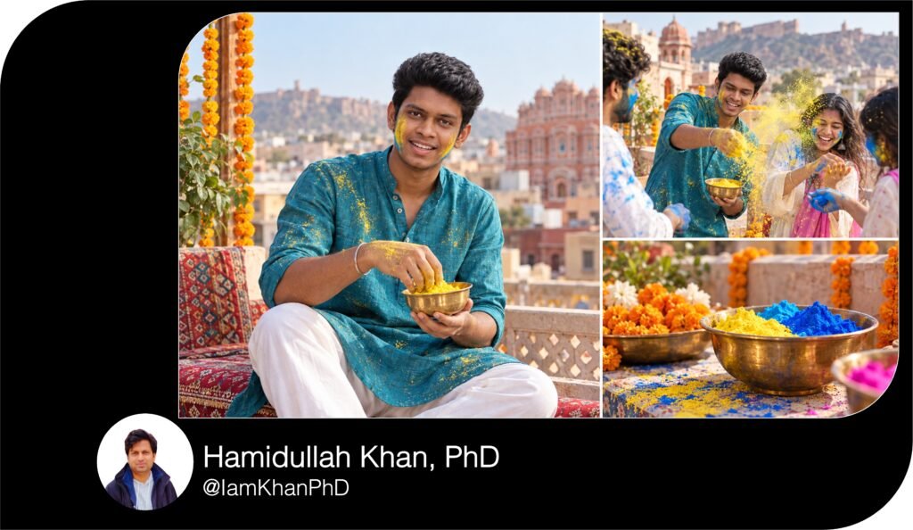 Holi AI Photo Editing Prompts for Gemini and ChatGPT